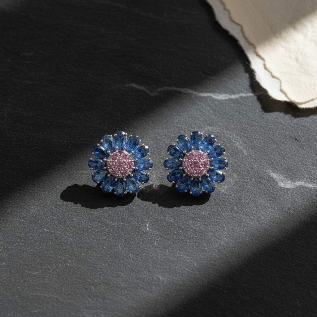 artisan gemstone earrings