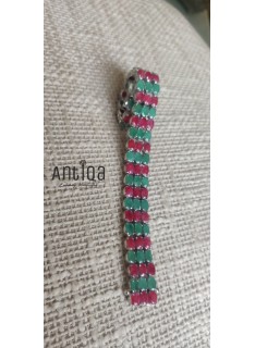 Ruby and Emerald Bracelet