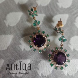 handcrafted vintage earrings