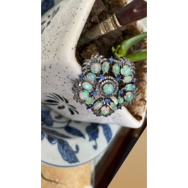 Handmade opal ring