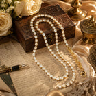 70 Piece Natural Polki Necklace in Sterling Silver