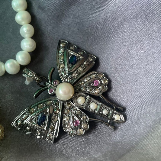 Sterling Silver Handmade Brooches 