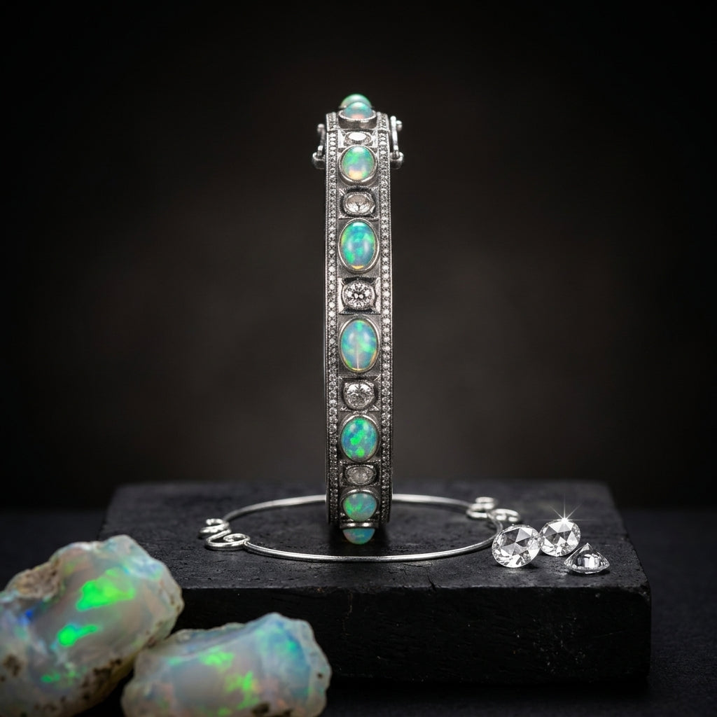 Limited edition handcrafted gemstone bracelet for women