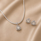 Polki & Diamond Pendant with Ear Top Set