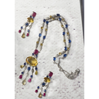 Radiant Elegance: A Dazzling Necklace & Earrings Set