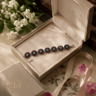 Handcrafted Sterling Silver Bracelet with African Amethyst & Zambian Emerald Gemstones