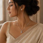 Polki & Diamond Pendant with Ear Top Set